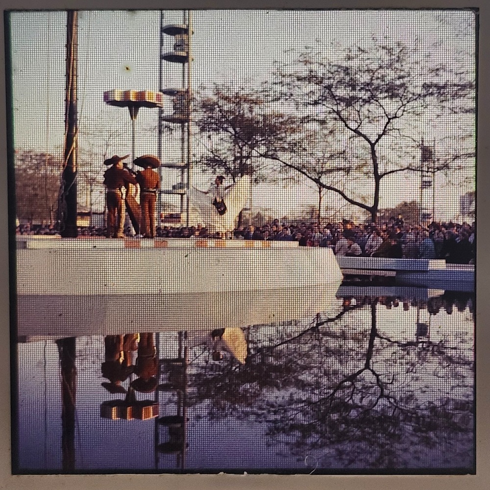 VTG 120 Medium Format Slide 1964 Worlds Fair New York City Mexico Performance 2